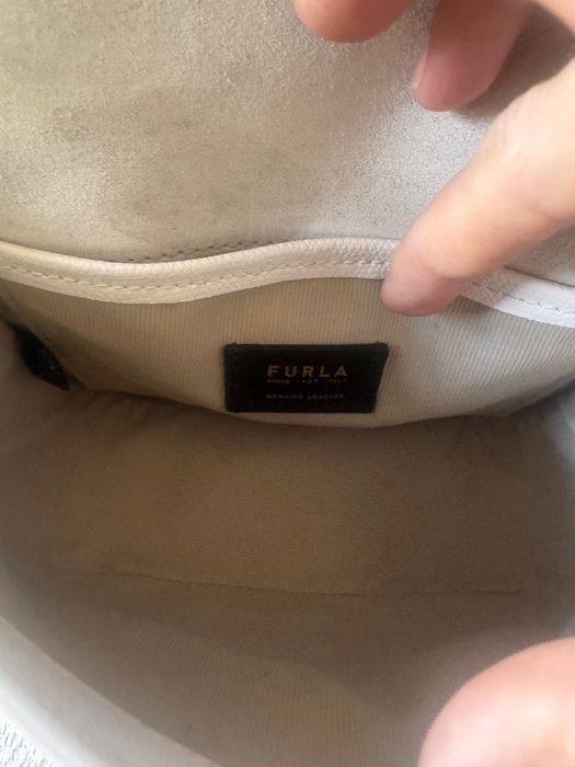 Furla чанта естествена кожа