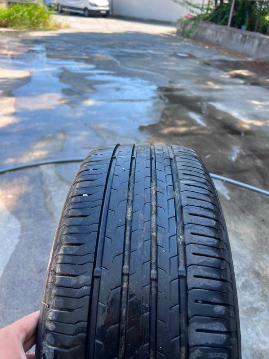 Set 4 jante originale Audi A6 C8 R18 + Continental 225/55 R18 – DOT 2024