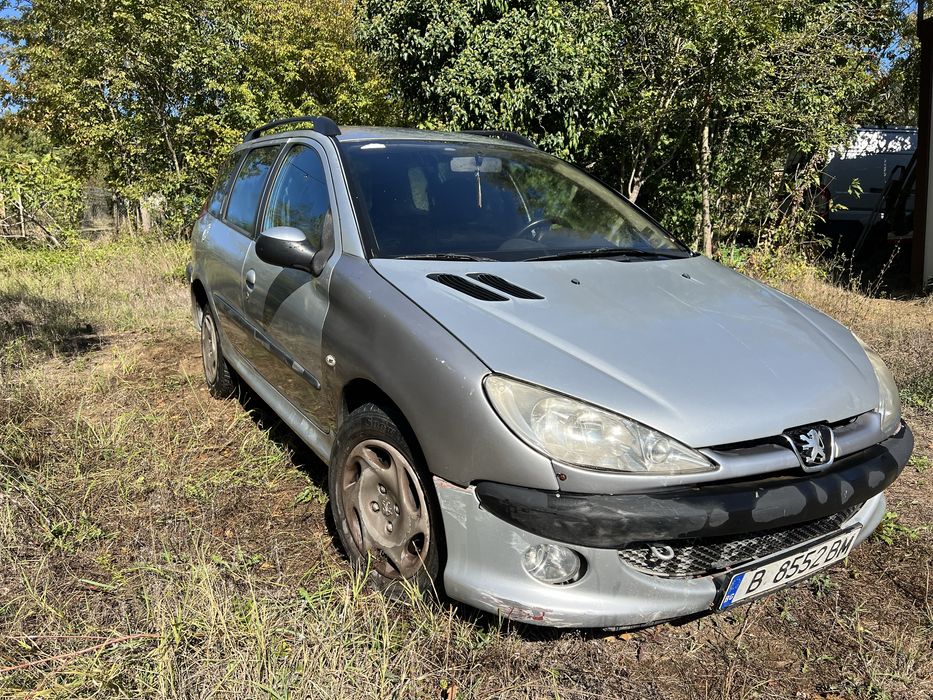 Пежо 206 SW комби 1.4 HDi дизел, 68коня, 2003 година
