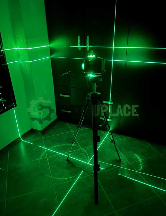 4D ЛАЗЕРЕН НИВЕЛИР Хилти с 16 линии 4 точков Зелен Лазер HILTI 2022