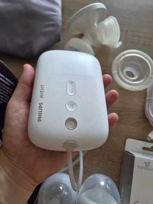 Електрическа помпа за кърма с батерия Philips Avent Premium (Natural Motion)