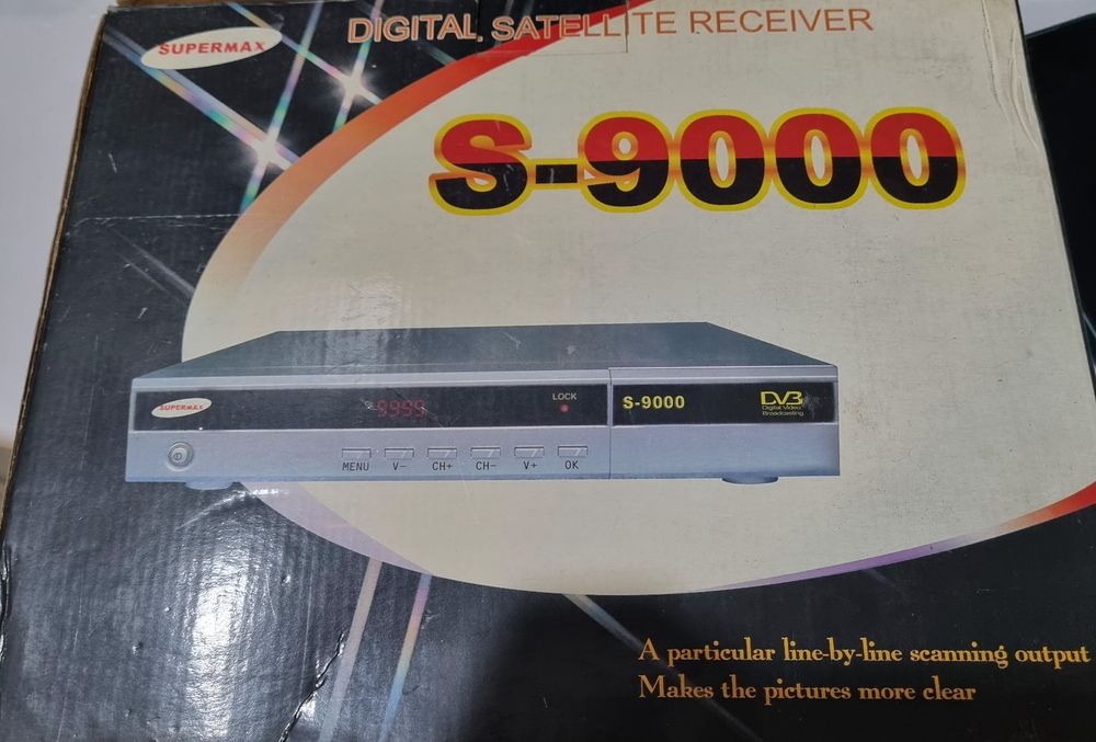 Спутниковый ресивер Supermax S-9000