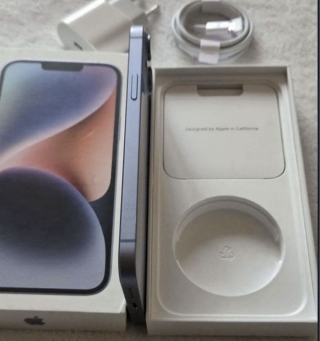 iPhone 14 Plus, 128GB, Blue, Full box, stare CA NOU