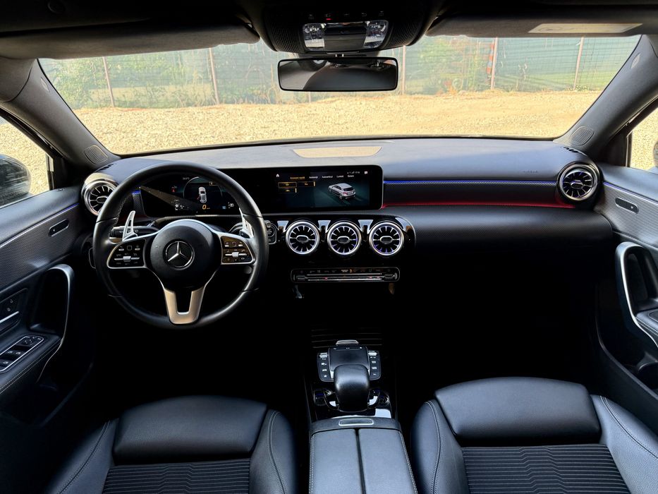 Mercedes-Benz A180d A class 2020 1.5diesel  led lane assist scaune incalite ambietale navi Rate/leasing/buy/back