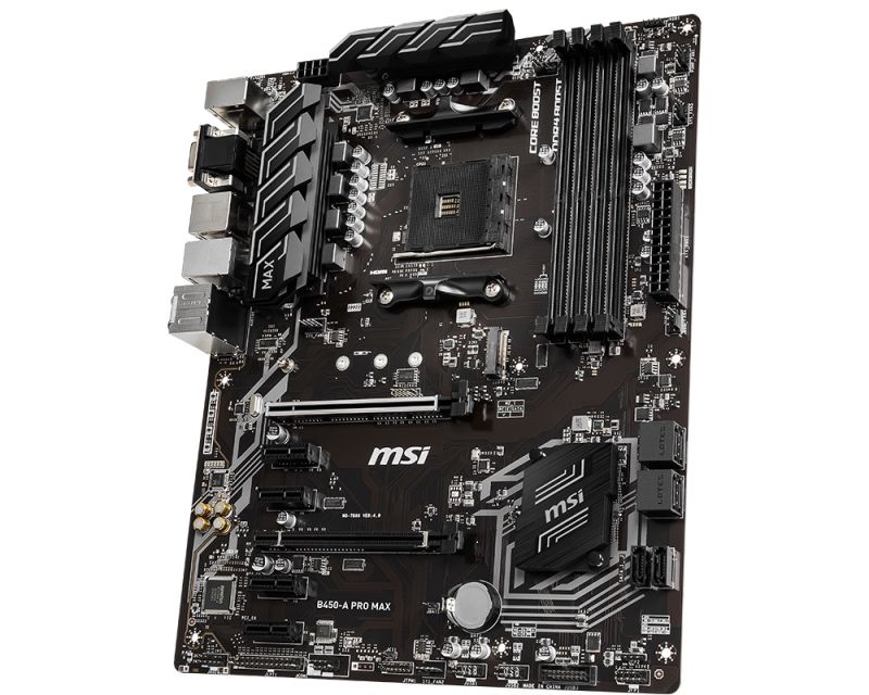 Материнская плата MSI B450 A PRO MAX