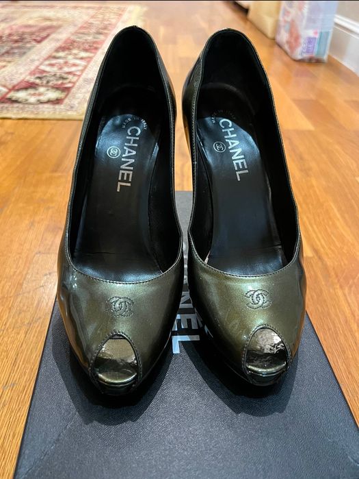 Туфли на каблуке Chanel