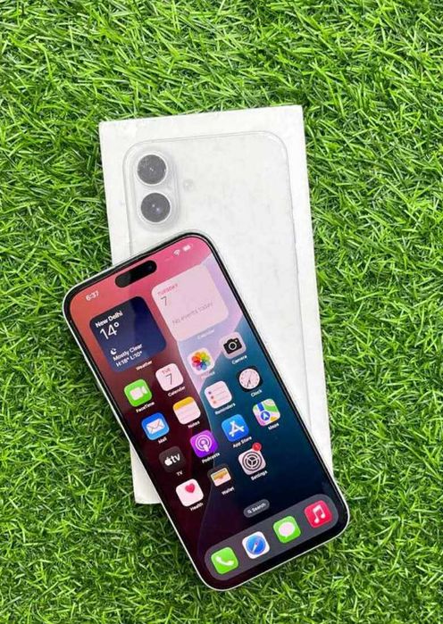 Iphone 16 plus Бял 128GB с 16 месеца гаранция от А1