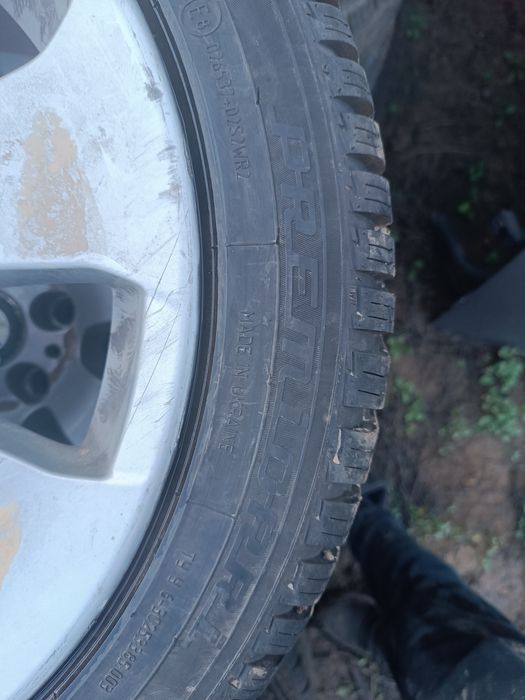 3x cauciucuri anvelope iarna M+S 225 45 17 dot 3824