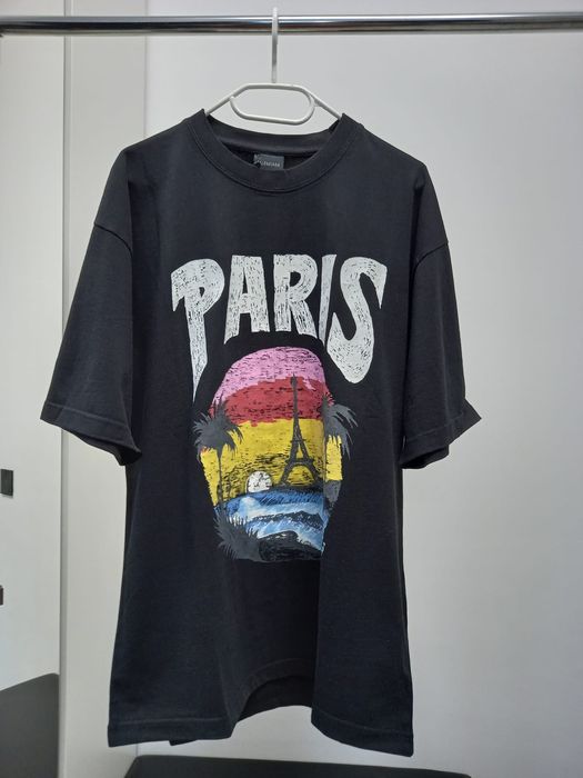 Tricou bumbac gros premium Balenciaga