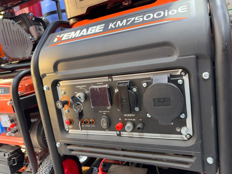 Генератор движок KM9500C 7.5 кВт