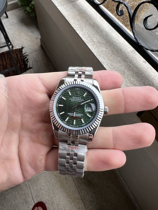 Rolex Datejust Green Motif 41 mm