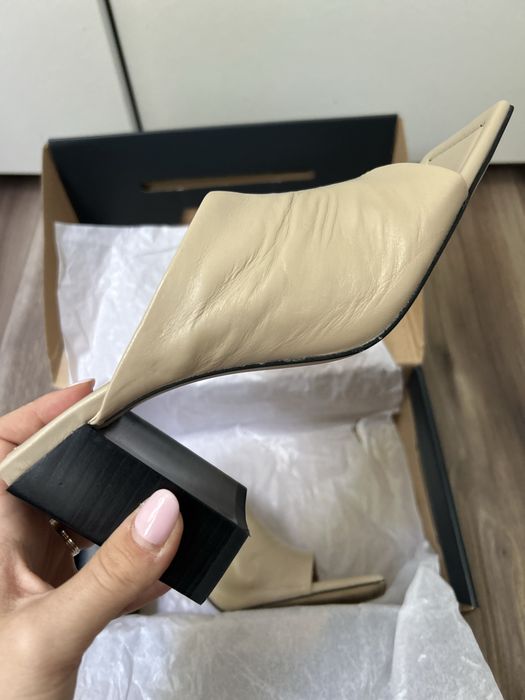 Vand sandale Zara din piele