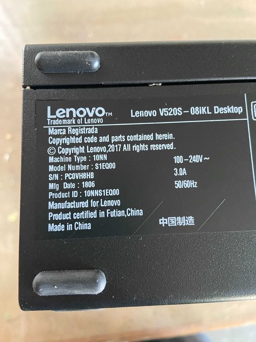 Продам ПК Lenovo V520s