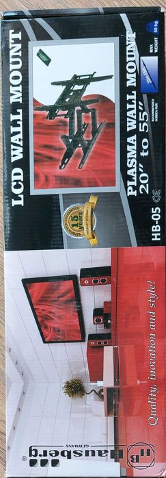 Suport TV LCD Hausberg, diagonala 20-55 inch, 50 kg