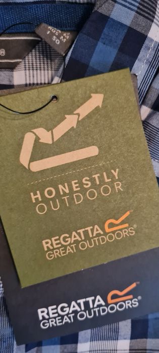 Мъжка памучна риза M размер нова