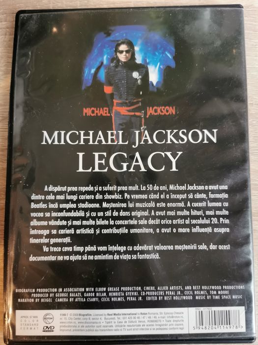 Michael Jackson DVD Legacy