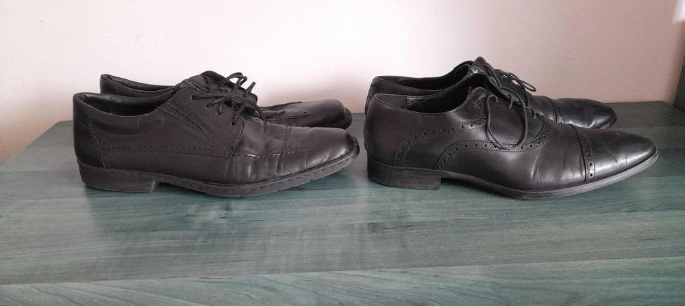 Pantofi barbatesti  din piele, marimea  45 și 46, „Rieker”
