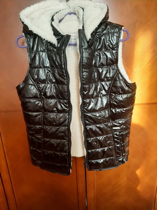 Жилетка женская с мехом