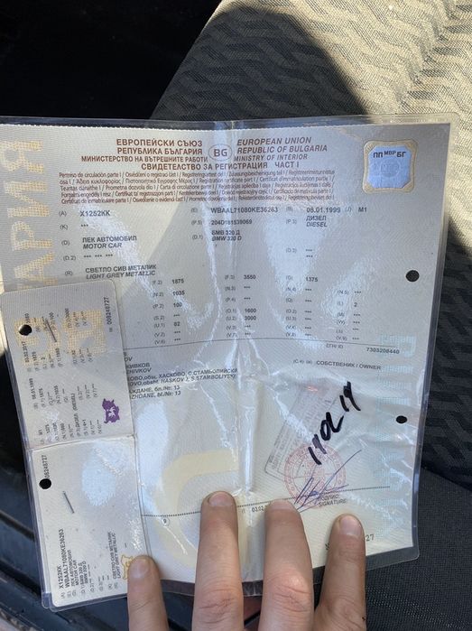 BMW 320D 136 к.с на части