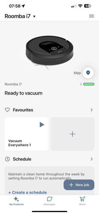Aspirator robot iRobot Roomba i7 , iAdapt, AeroForce
