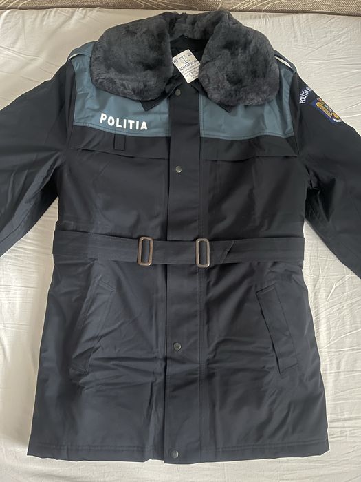 Scurta cu mesada detasabila si guler blana naturala