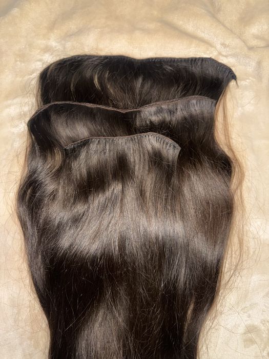 Чисто нова Българска естествена коса 65 см