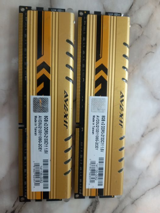 Памет 16GB (2x8GB) Avexir Core Series 2133 MHz DDR3