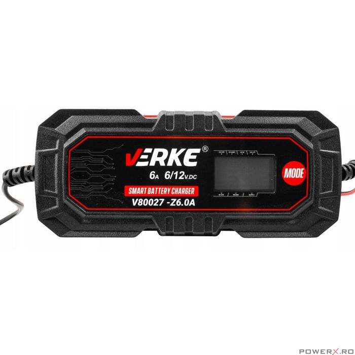 Redresor cu microprocesor, 6/12V Z6.0A, Verke