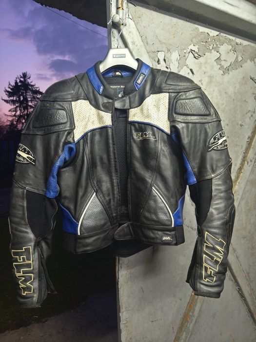 Кожено мото яке FLM