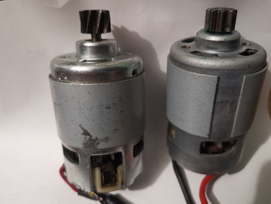 18/20 dc V motoras pentru drujba verde parkside