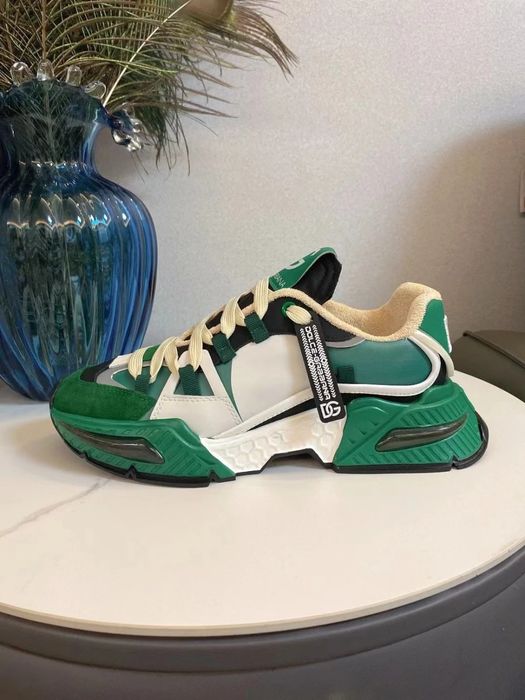 D&G Air Master Sneaker "Green/White"