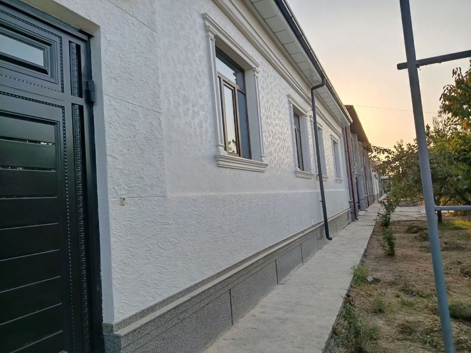 Фасад 6$! Под ключ! Мраморная крошка травертин шотланка дождик