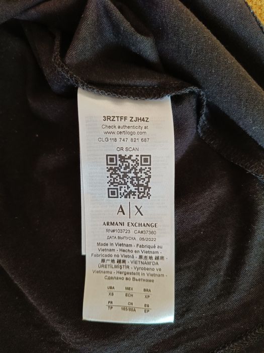 Оригинална мъжка тениска Armani Exchange