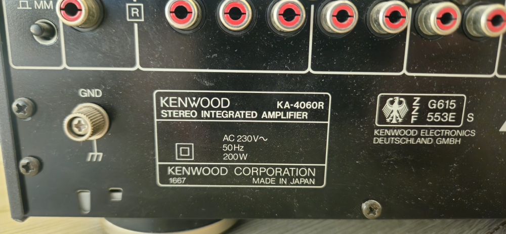 KENWOOD  ka 4060R стерео усилвател