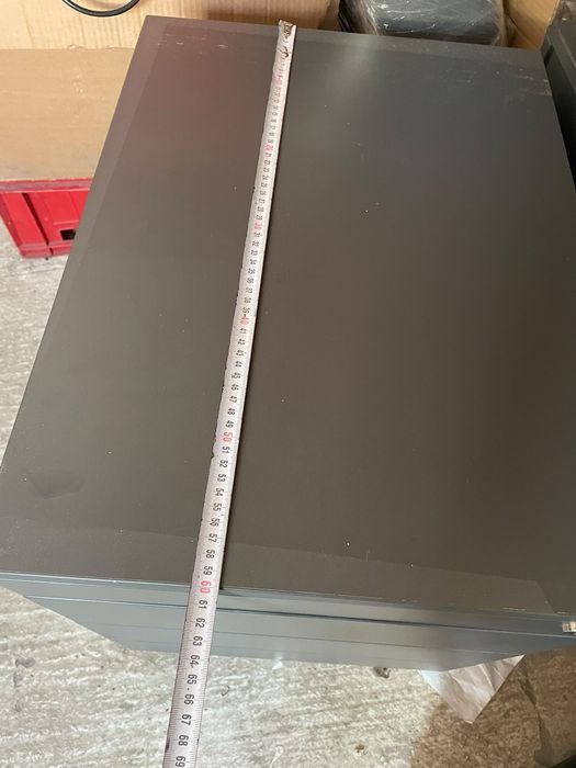 Rollbox metalic pentru birou, cu 3 sertare cu incuietoare