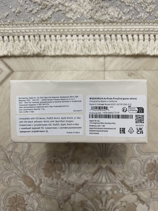 AirPods наушник (3, про, про2) срочно