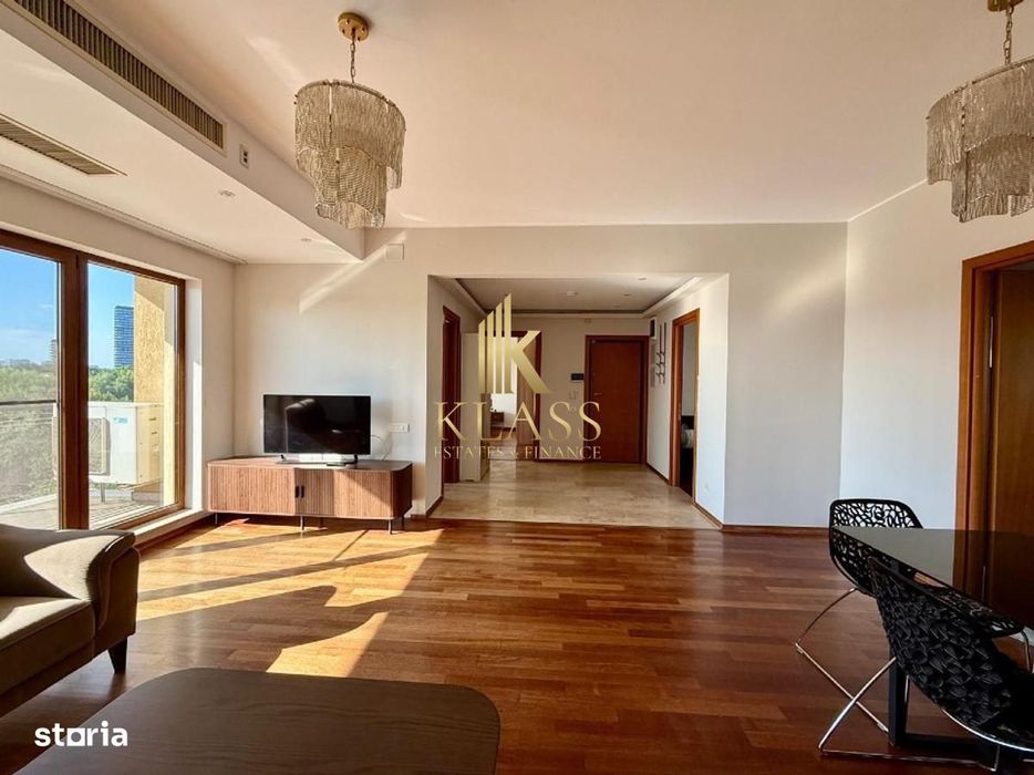 Apartament 3 camere, Floreasca, 90 mp, terasa si vedere spre lac