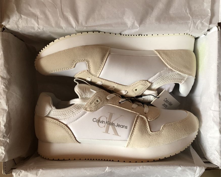 Calvin Klein Jeans Runner Sock Lace Up ОРИГИНАЛ мъжки сникърси 44/28,5