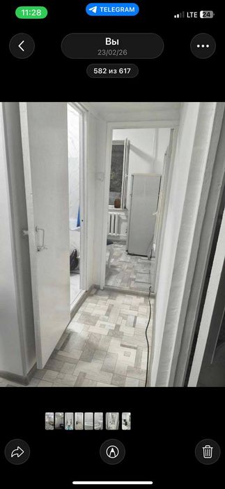 Продаётся 1 ком квартира