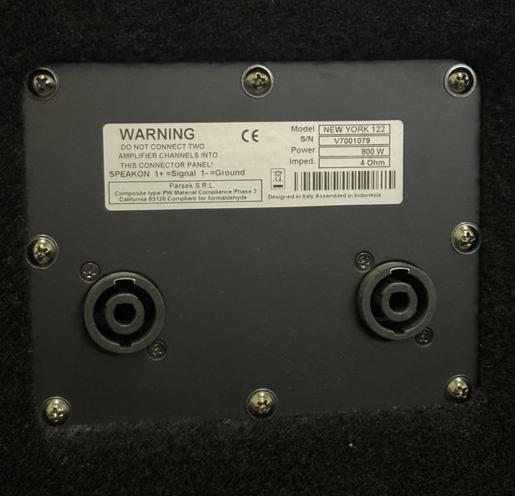 Усилитель и кабинет Markbass