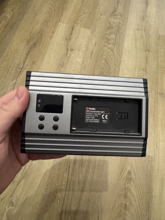 Lampa LED foto video Tolifo PT-15B Pro