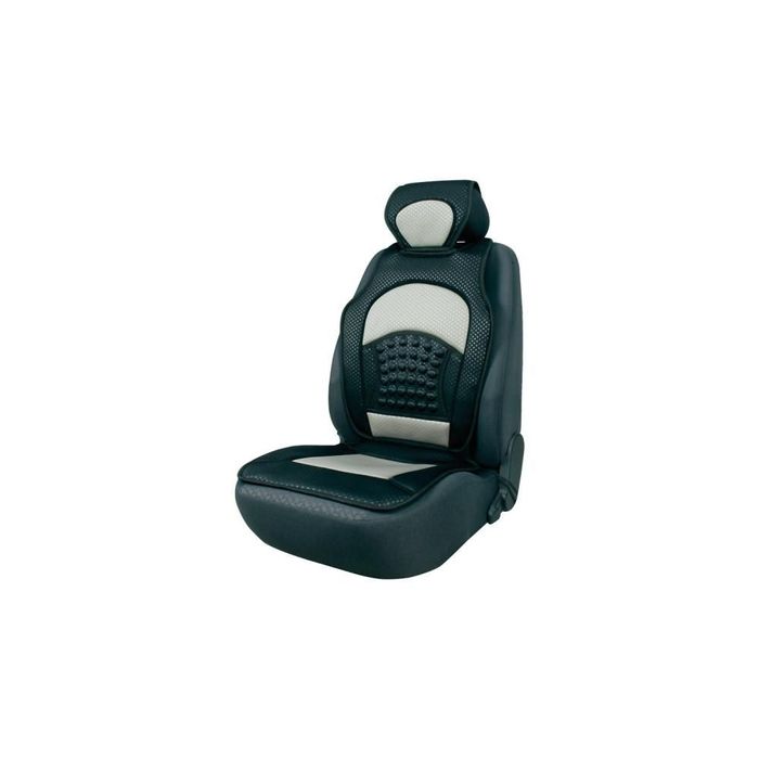 Husa scaun cu efect masaj Automax, culoare Gri