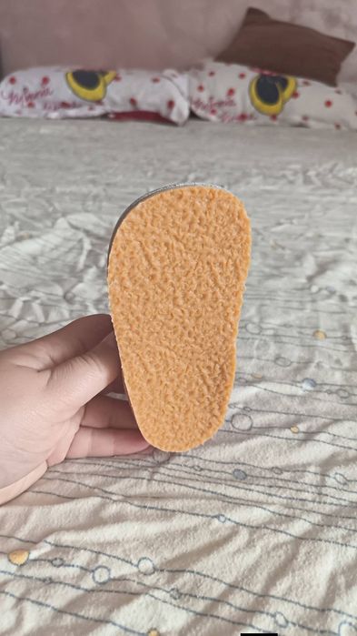 Papucei fetita  piele naturala