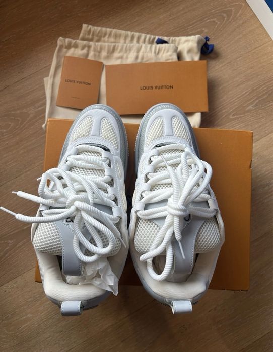 Adidasi Louis Vuitton Skate Grey Smart Casual