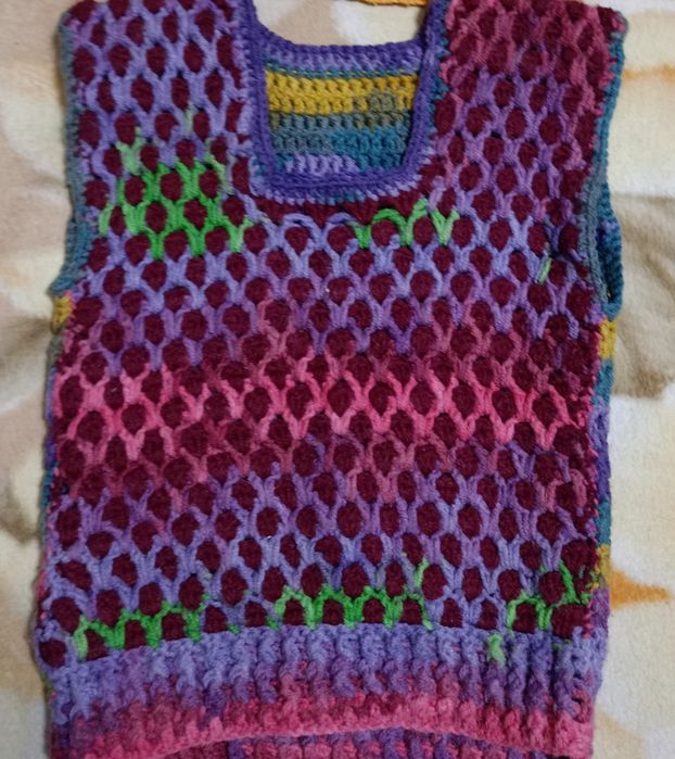 Для девочек ручная вязка на 4-6 лет