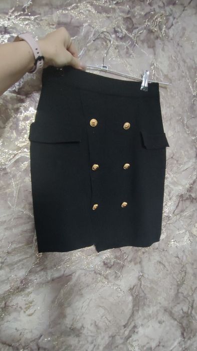 Вязаный костюм, свитер, кофта, юбка