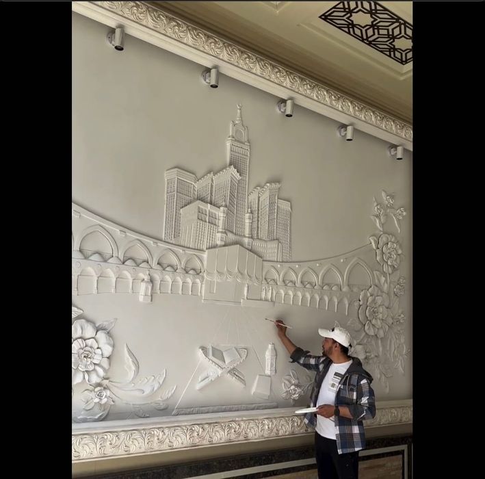 Скалы камни баррельефы