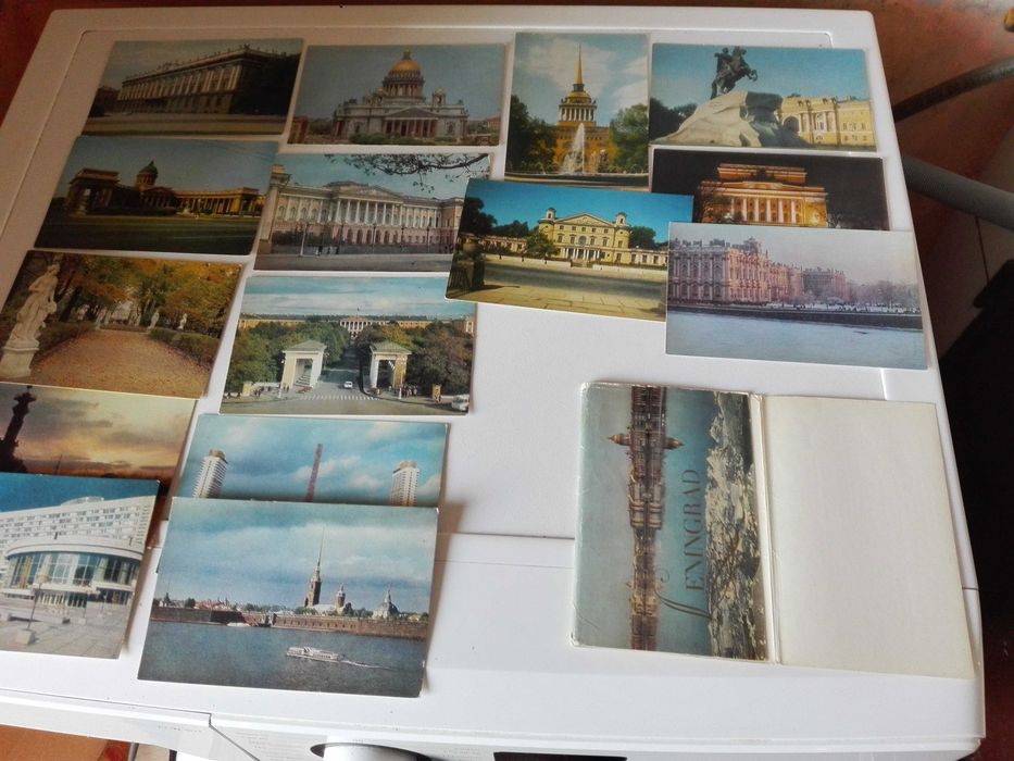 Фонокарти Франция и пощенски картички СССР.