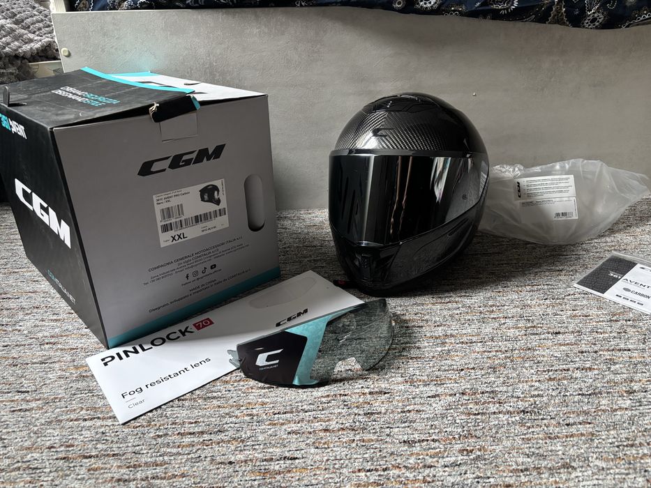 Casca moto carbon CGM AVENT 361 PRO cu factura si garantie!