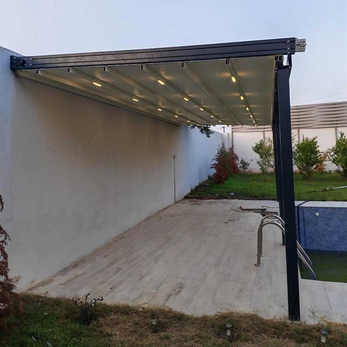 Tentli Pergola Matorli pergola Naves va soyabon Пергола с мотором